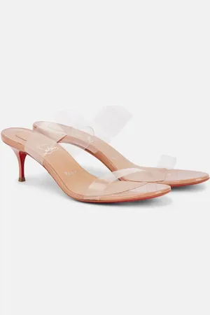 Christian Louboutin Just Nothing 55 PVC sandals