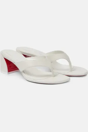 Christian Louboutin Janetonga 55 leather thong sandals