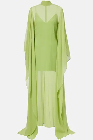 ‎Taller Marmo‎ Lanzarote semi-sheer silk kaftan