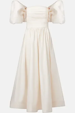 LEO LIN Matilda cotton cocktail dress