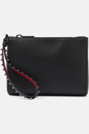 Christian Louboutin Cabata Mini studded leather pouch