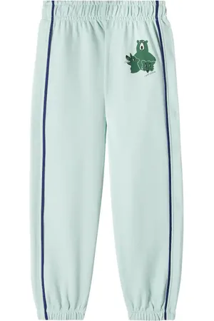 Mini Rodini Printed cotton jersey sweatpants