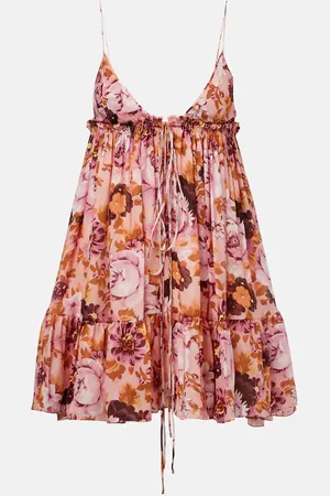 Chloé ChloÃ© Floral silk minidress