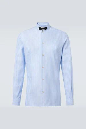VALENTINO Striped cotton shirt
