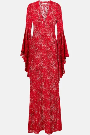 ALEXANDRA MIRO Kara lace beach dress