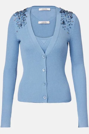 Dorothee Schumacher Embellished cardigan and tank top set