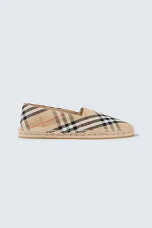 Burberry Check espadrilles