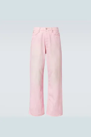 Acne Studios 1981 distressed wide-leg jeans