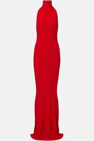 Norma Kamali Halterneck gown