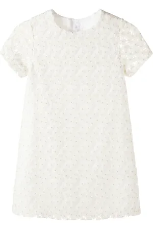 BONPOINT Emanuela embroidered tulle dress