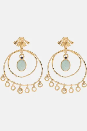Chloé ChloÃ© Embellished drop earrings