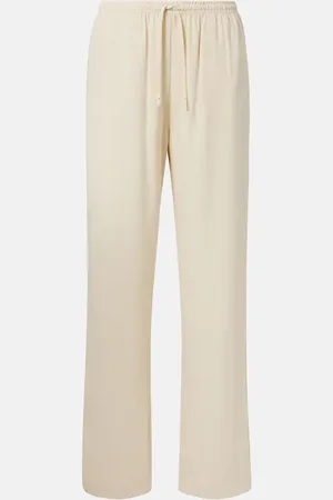 ASCENO Aurelia wide-leg pants