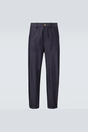 Brunello Cucinelli Wool-blend straight pants