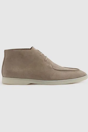 Reiss Light Stone Loftus Suede Chukka Boots AU 9 (EU 43)