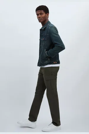Paige Stretch-Cotton Slim Cargo Trousers 28