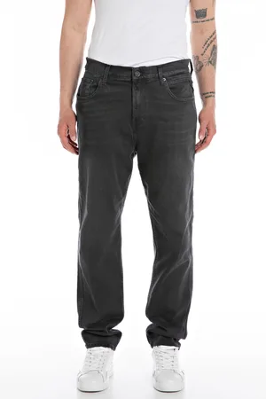 Replay Mens Sandot Regular Tapered Jeans
