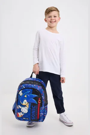 SMIGGLE Boys Blue Sonic The Hedgehog Classic Backpack