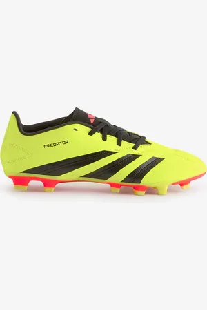 adidas Mens Yellow Predator 24 Club Flexible Ground Boots