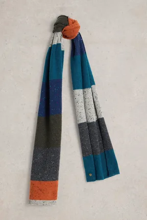 White Stuff Mens Albie Knit Scarf