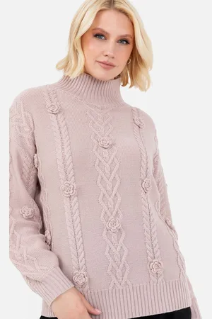 Lovedrobe Womens Floral Applique Jumper