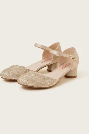 Monsoon Girls Diamanté Toe Heels