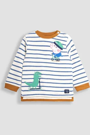 Peppa Pig Boys JoJo Maman Bébé Stone Appliqué Top