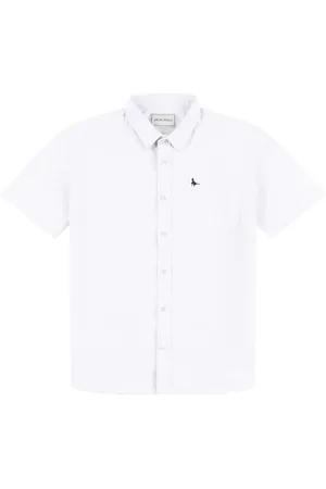 Jack Wills Boys Boys Short Sleeve Oxford Shirt