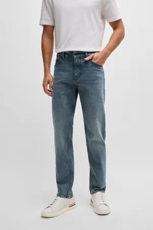 HUGO BOSS Mens Regular Fit Maine Comfort Stretch Denim Jeans Comfort Stretch Denim"