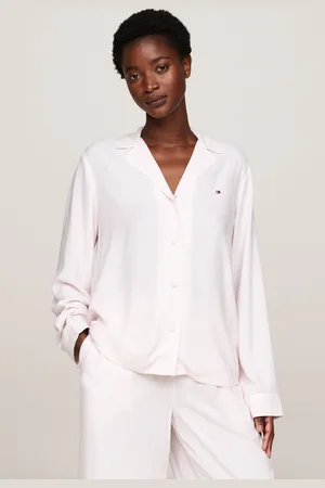 Tommy Hilfiger Womens Long Sleeved Print Shirt