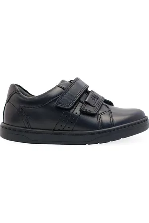 Start Rite Boys Start-Rite Explore Rip-Tape Leather Comfy School Shoes F Fit