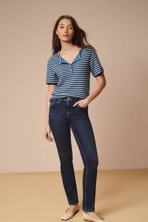 Next Authentic Dark Blue Slim Supersoft Jeans AU 18 R