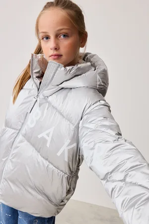 Ted Baker Girls Shower Resistant Branded Padded Coat