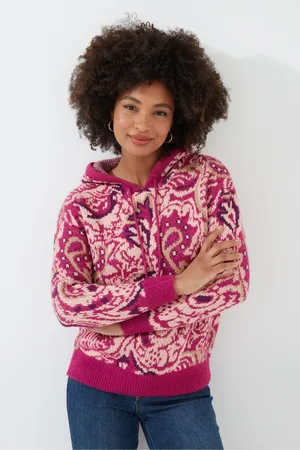 Joe Browns Womens Paisley Cosy Knitted Hoodie