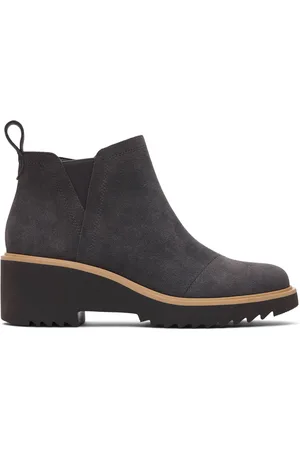 TOMS Maude Mid Wedge Suede Boots AU 10 (EU 42)