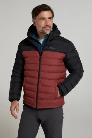Mountain Warehouse Mens Seasons II Mens Water Resistant Padded Jacket
