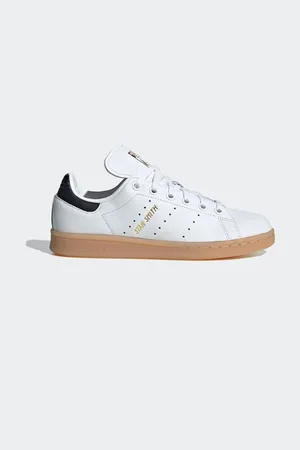 adidas Boys adidas /Black Kids Stan Smith Shoes