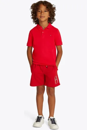 Tommy Hilfiger Flag Short Sleeve 100% Cotton Polo Shirt 6 Years (116cm)
