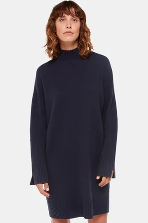 Whistles Womens Amelia Wool Knitted Jumper Dress