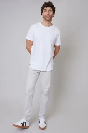 Threadbare Mens Regular Fit Cotton Chino Trousers with Stretch