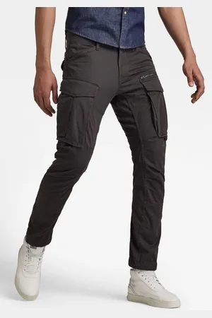 G-Star Mens Regular Rovic Zip 3D Tapered Cargos Trousers