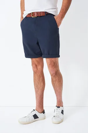 Crew Clothing Company Mens Crew Clothing Classic 100% Cotton Bermuda Chino Shorts