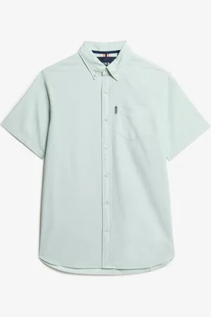 Superdry Oxford Short Sleeve 100% Cotton Shirt XXL