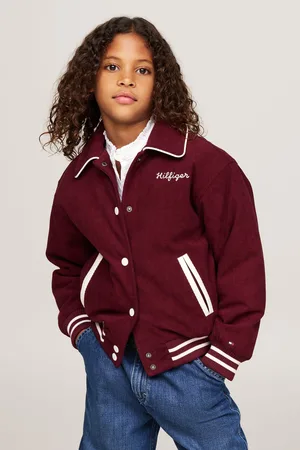 Tommy Hilfiger Girls Varsity Bomber Jacket