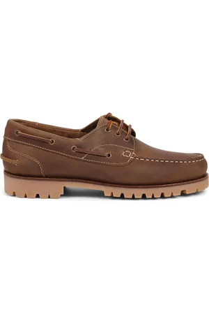 JONES BOOTMAKER Pickering2 Leather Boat Shoes AU 7 (EU 41)
