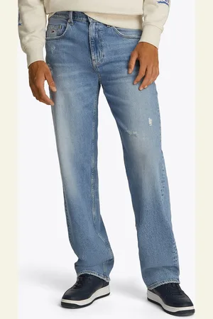 Tommy Hilfiger Blue Jaimie Relaxed Straight Jeans W32 L32