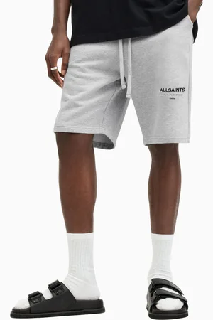 AllSaints Mens AllSaints 100% Cotton Underground Sweat Shorts