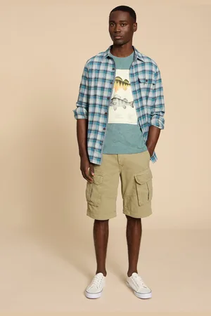 White Stuff Halsall 100% Cotton Cargo Shorts 30W x 31L (UK 30 R)