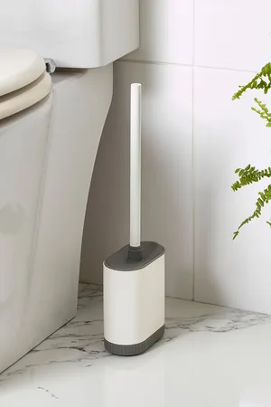 Next White Slimline Silicone Toilet Brush One