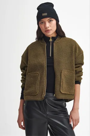 Barbour Womens Serova Fleece Bomber Jacket