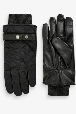 JONES BOOTMAKER Mens Gents Quilted Waterproof Gloves